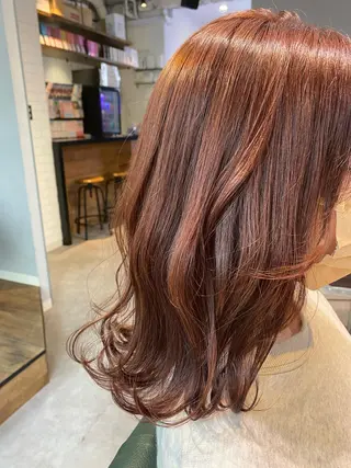 ミディアム GO TODAY SHAiRE SALON 原宿Stella店所属・𓍯柔らかhair 𓍯 yukinoのヘアスタイル