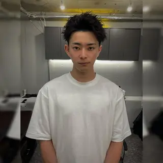 ショート カラー パーマ ヘアアレンジ メンズ キッズ ネイル マツエク・マツパ アイブロウ Ali'i men's salon所属・パーマ、カラー特化 園田翔大のヘアスタイル