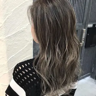 ミディアム カラー AMI Hair  supply所属・髪質改善カラー 韓国風レイヤーのヘアスタイル