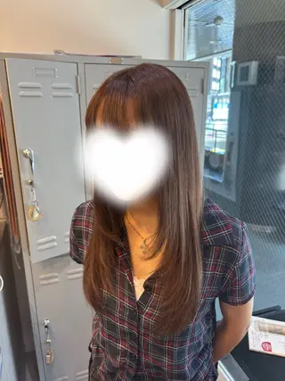 ロング 🌙髪質改善カラー Momoka🦋のヘアスタイル