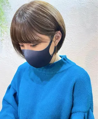 ショート カラー ete所属・Rina 𓍯のヘアスタイル