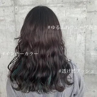 セミロング 🌷横浜/レイヤー /艶カラー🌷のヘアスタイル