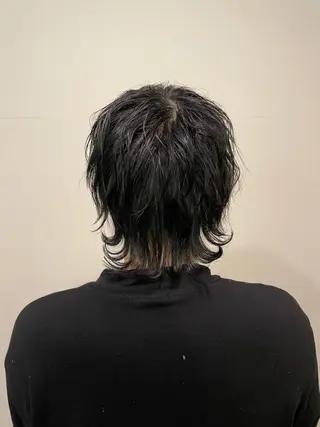 メンズ 縮毛矯正専門店店長 佐々木動画モデル募集のヘアスタイル
