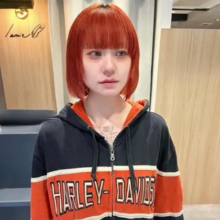 ショート AI TOKYO S所属・mizuki 【韓国レイヤー】のヘアスタイル