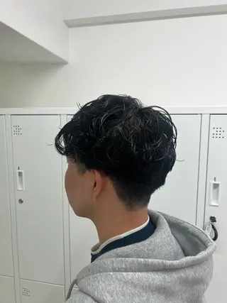 ショート パーマ メンズ Nﾟdeseo✂︎ HARUKAのヘアスタイル