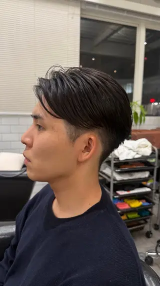 メンズ バレイヤージュモデル 募集👒ヨンスクのヘアスタイル