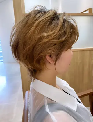 ショート カラー Yuu's所属・Yuu's 【ユウズ】のヘアスタイル