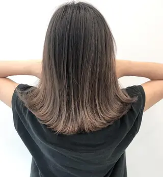 ロング カラー パーマ ヘアアレンジ 🌟髪質改善ケアカラ ー美髪縮毛矯正y🌟のヘアスタイル