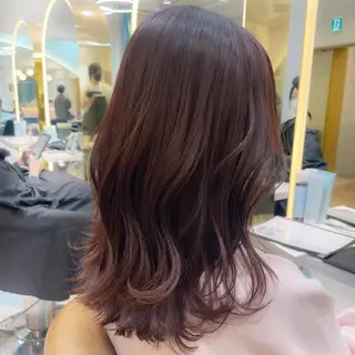 ミディアム 産休中2026.4月 復帰予定/野崎華代のヘアスタイル