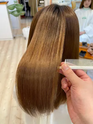 ロング 児玉秀人 縮毛矯正/髪質改善のヘアスタイル