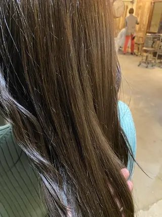 ミディアム カラー お任せヘア☘️☘️ 及川渚のヘアスタイル