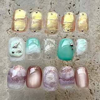 ネイル Cleo中目黒店 Hinahoのネイルデザイン