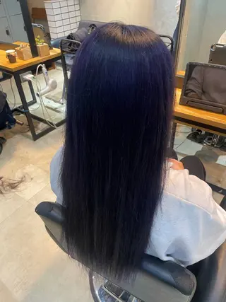 カラー HAYATA/透明感 /派手髪/ケアブリのヘアスタイル