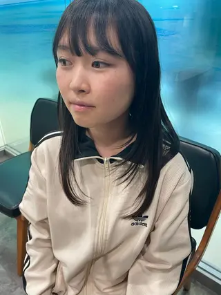 ミディアム ボブ/暖色/デザイン KOYUKI⛄️のヘアスタイル