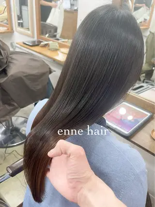 ロング enne hair&organic所属・🌟髪質改善メテオ カラーenne🫧のヘアスタイル