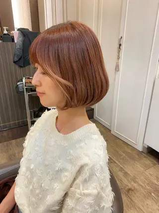 ショート 長嶋 花梨のヘアスタイル