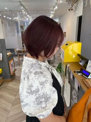 ショート 永井 瑞穂のヘアスタイル