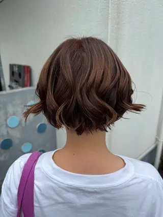 ショート カラー 大立 七夏のヘアスタイル