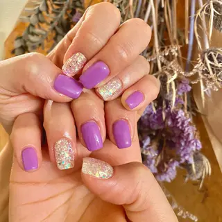 ネイル Amber21.所属・Nagahama Akariのネイルデザイン