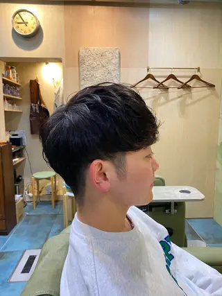 ミディアム メンズ メンズカット/パーマ 福島区SOSOのヘアスタイル