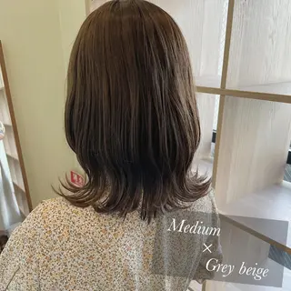 ミディアム カラー 髪質改善とカラー特化 ✨Terraceのヘアスタイル