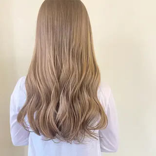 ロング カラー kouki /髪質改善／艶カラーのヘアスタイル