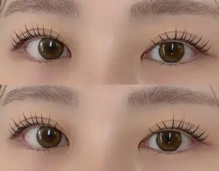 マツエク・マツパ eyelash&nail Lucia 難波店所属・田中 美羽のマツエク・マツパデザイン