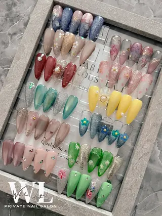 ネイル プライベートサロン WhiteLightのネイルデザイン