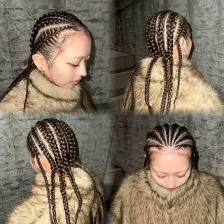 ロング ヘアアレンジ Ash/ tomona𝜗𝜚のヘアスタイル