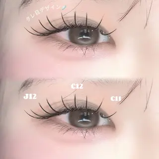 マツエク・マツパ FaB 千葉店所属・🩶LEDエクステ& 上下パーマRAN🪽のマツエク・マツパデザイン