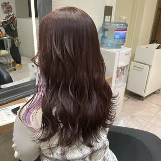 セミロング レイヤー/ハイトーン 🫧‪Erikaのヘアスタイル