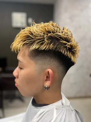 ショート メンズ 竹内 翼のヘアスタイル