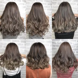 セミロング カラー eclair.髪質改善&トリートメント所属・【艶髪、透明感】西村 有司のヘアスタイル