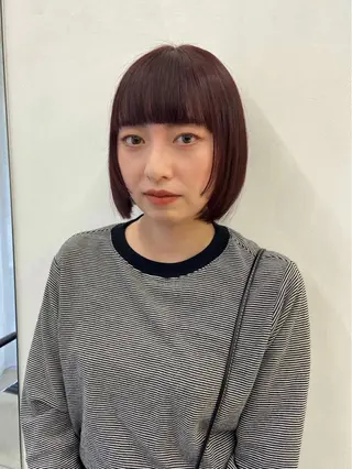 ショート カラー yuna/ボブカット /ハイトーンカラーのヘアスタイル