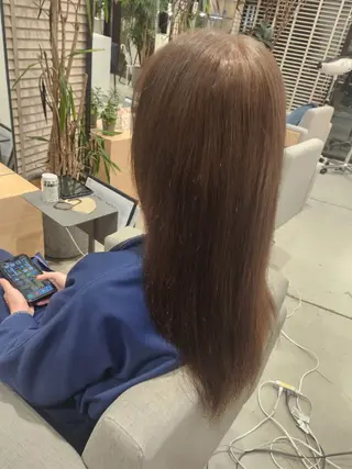 カラー ロング 💜艶髪カラー💜 🎶富川美希🎶のヘアスタイル