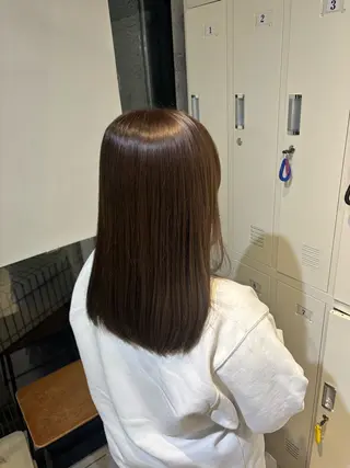 ロング カラー 韓国髪質改善艶カラー /レイヤー/miyuのヘアスタイル