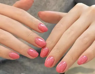 ネイル By moonネイル 🌷ワンホン/韓国風のネイルデザイン