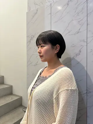 ショート miu /透明感カラーのヘアスタイル