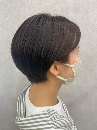 ショート カラー tetote天王寺店所属・SHOTA 大人ショートのヘアスタイル