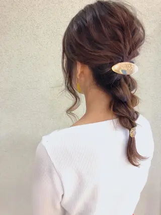 ヘアアレンジ 松下 由恵のヘアスタイル