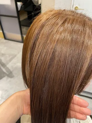 ミディアム 山内 彩愛のヘアスタイル