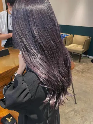 ロング カラー mizu🐾 hair braceのヘアスタイル