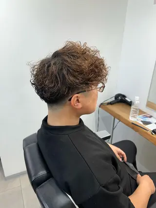 カラー パーマ メンズ 池田隼也 メンズ/パーマのヘアスタイル