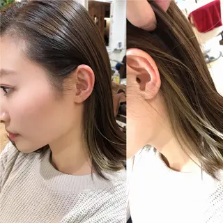 ミディアム カラー 【垢抜け大人髪】 TIARA西山のヘアスタイル