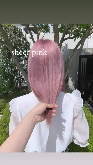 セミロング カラー パーマ ヘアアレンジ メンズ キッズ ネイル マツエク・マツパ アイブロウ 🐺ウルフ×ハイトー ン🖤Yukinoのヘアスタイル