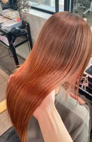 セミロング お洒落カジュアル🍃 まなとのヘアスタイル