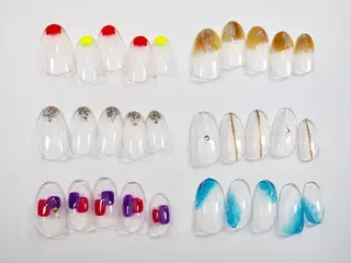 ネイル トップネイリスト Ribbon立川店のネイルデザイン