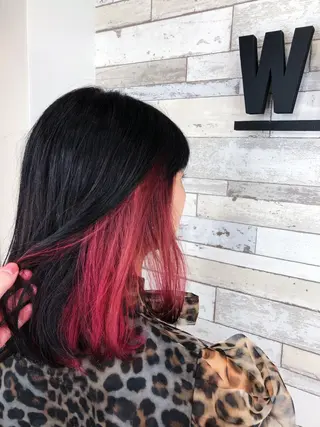 ミディアム カラー motion所属・FUKUNAGA YUのヘアスタイル