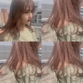 ミディアム カラー 🤍透明感/韓国風 🤍サクラギヒトミのヘアスタイル