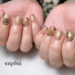 ネイル καρδιά -ｶﾙﾃﾞｨｱ-のネイルデザイン